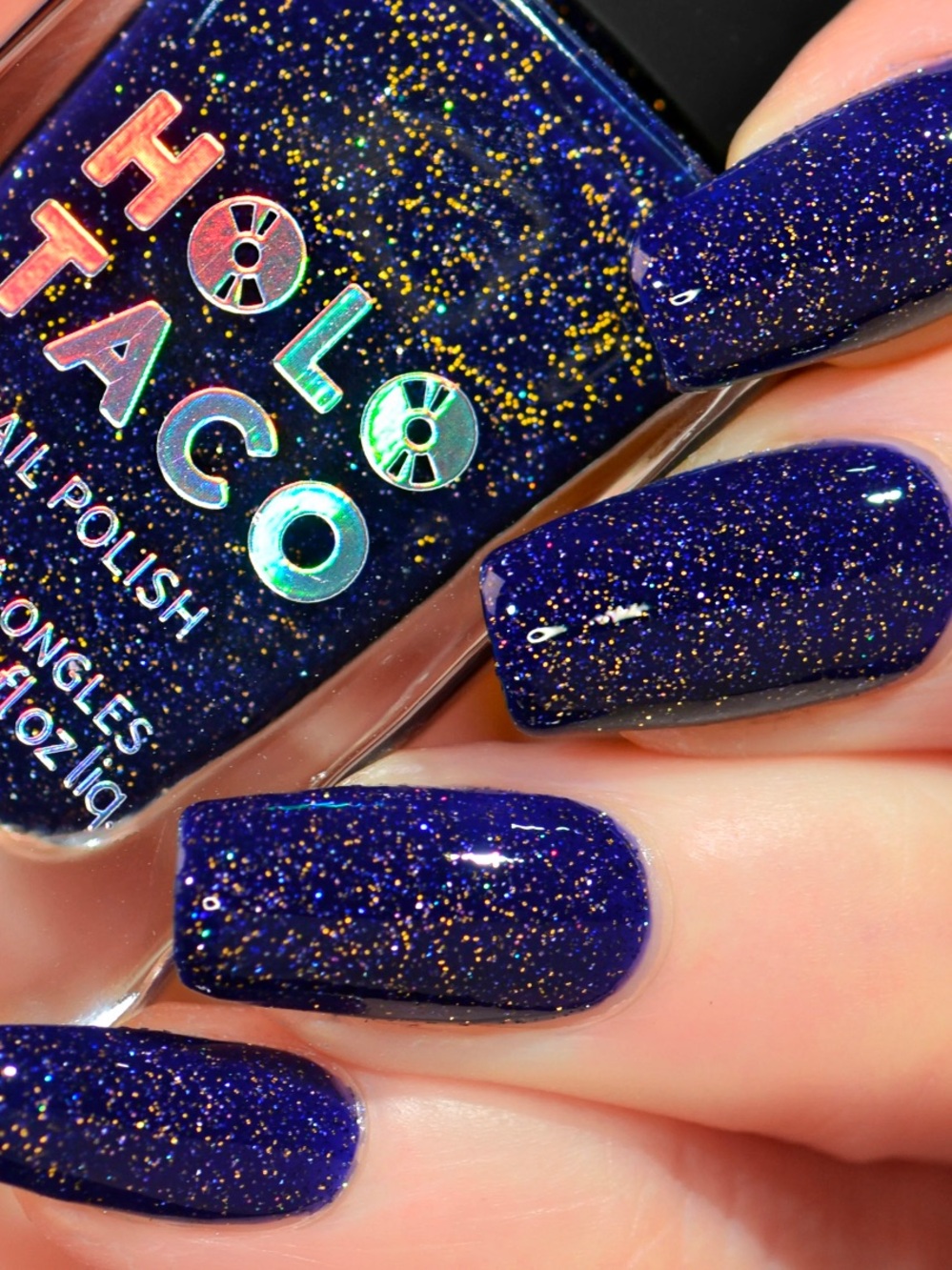 Holo Taco Hit the Lights Nail Polish from 7th Anniversary Jackpot Collection
